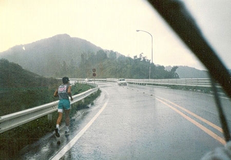 静岡市丸子の激しい雨